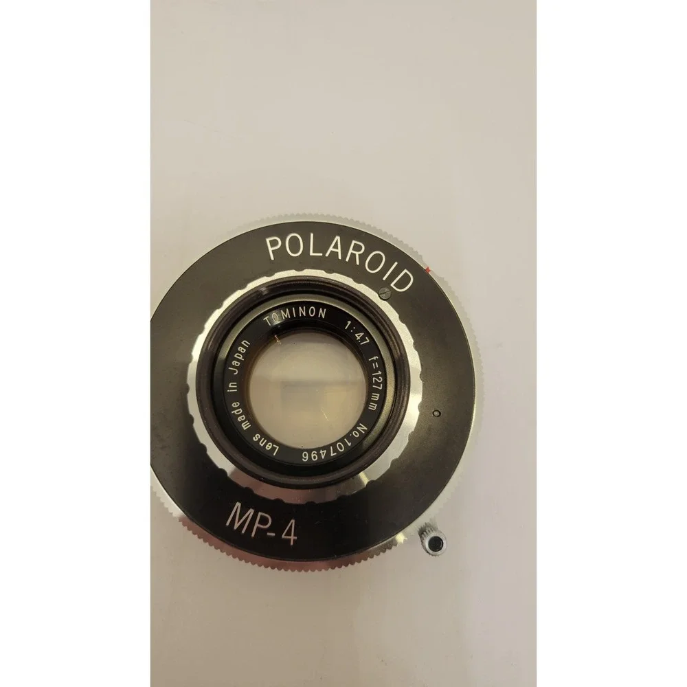 Polaroid MP-4 Tominon 127mm f/4.7 Lens Copal Shutter Clean Glass Working